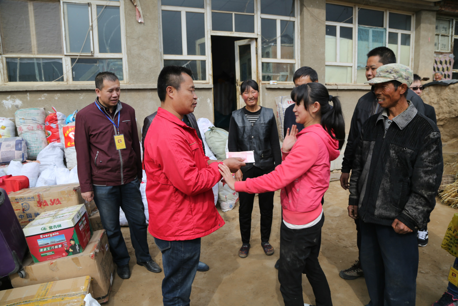 惜缘阁爱心公益联盟天镇县爱心公益活动