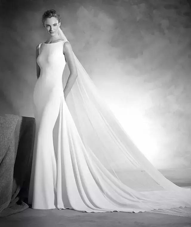 provision高定婚纱,巴塞罗那2021轻奢高定婚纱