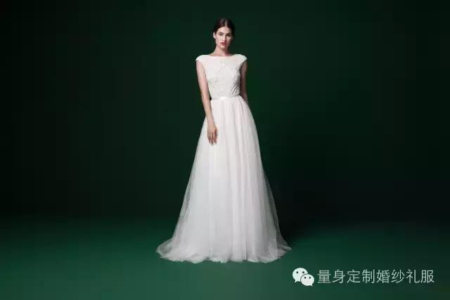 适合宽肩的婚纱,23款一字肩婚纱