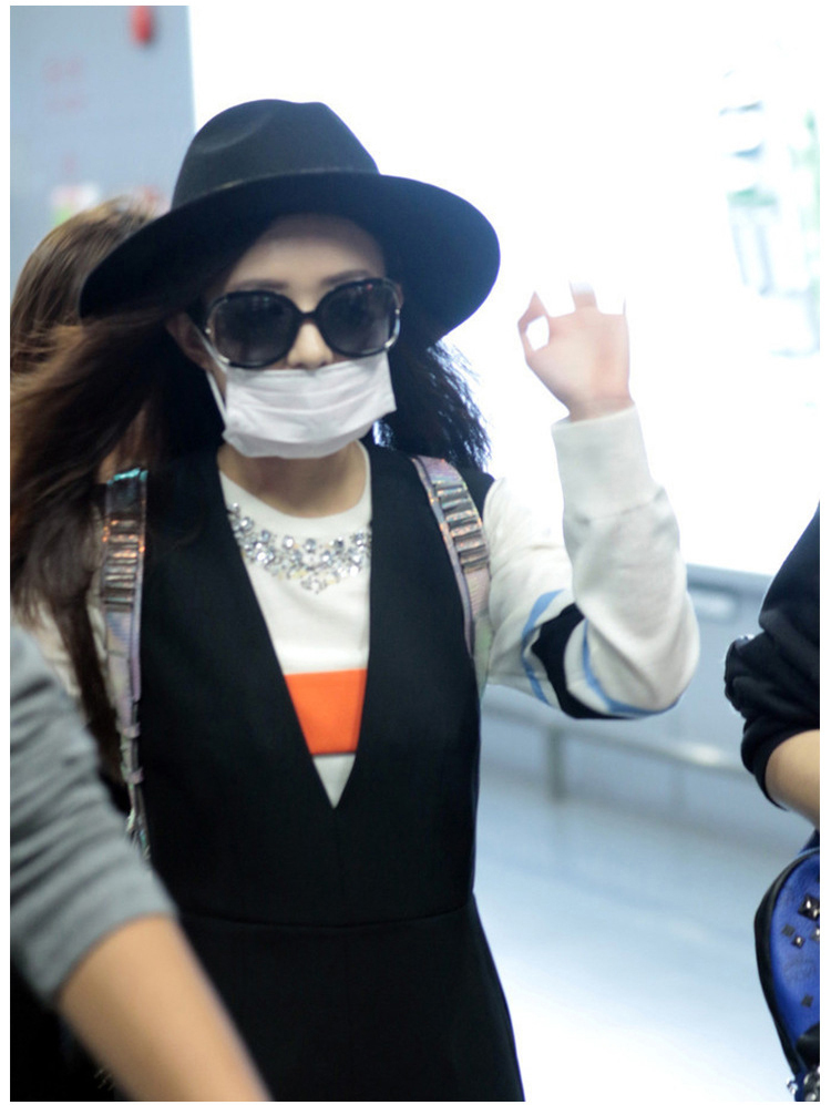 赵丽颖穿阔腿哈伦裤连体裤,赵丽颖穿阔腿裤图片