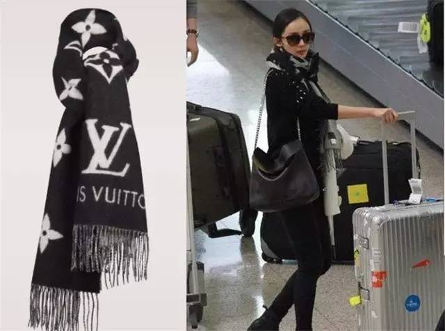 lv围巾正品和仿品区别,LV围巾奢侈品鉴别