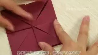 教你折玫瑰千纸鹤,教你折浪漫的樱花球