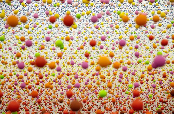 线的装置艺术作品,线的设计作品