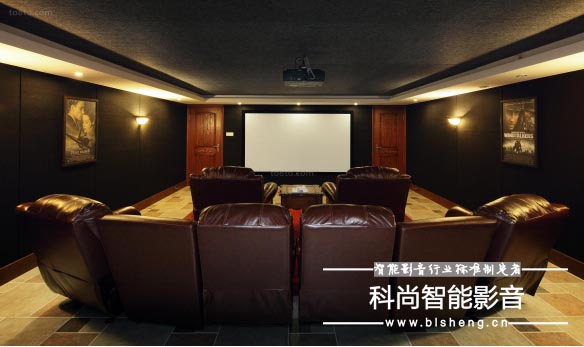 别墅家庭影院装修设计效果图,带家庭影院的别墅设计效果图