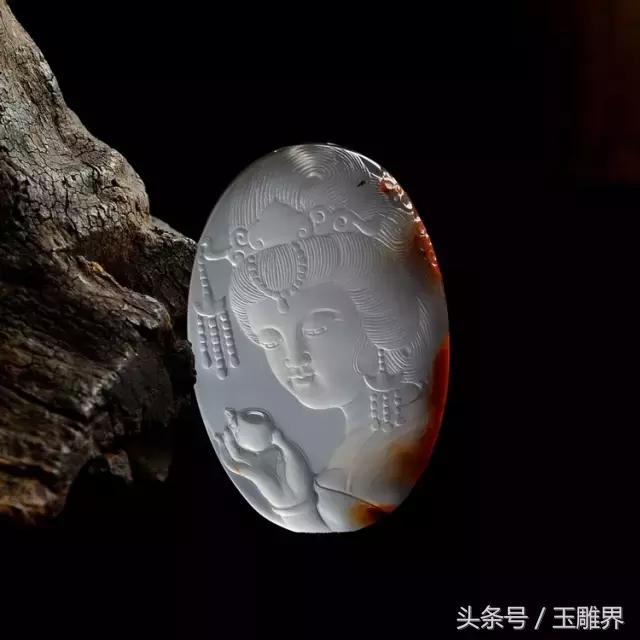 肖亚男巧琢南红仕女，演绎大唐风韵，真美！