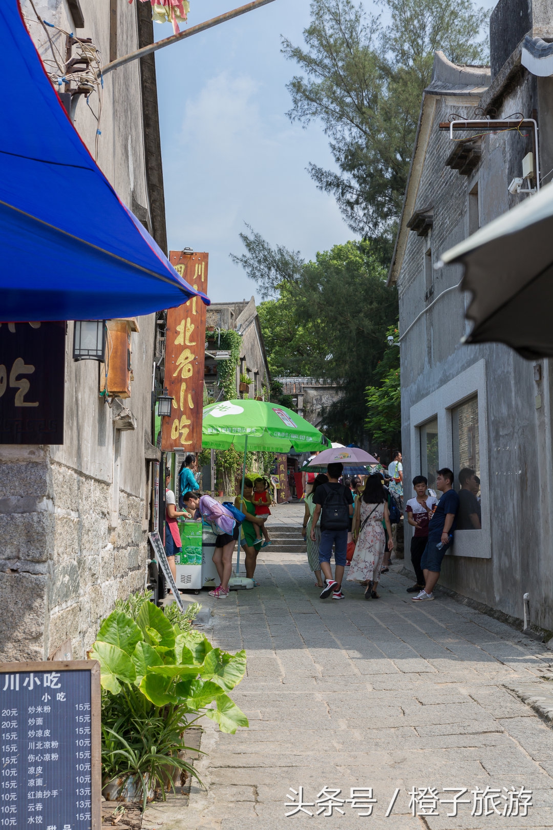 深圳大鹏古城有多舒服,深圳五一大鹏古城