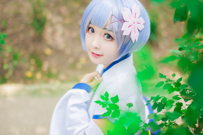 从零开始的异世界生活魔女cos,从零开始的异世界拉姆蕾姆cos