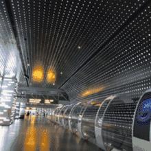 广州机场时空隧道照片,广州白云机场时空隧道怎么去