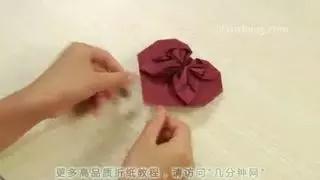 教你折玫瑰千纸鹤,教你折浪漫的樱花球