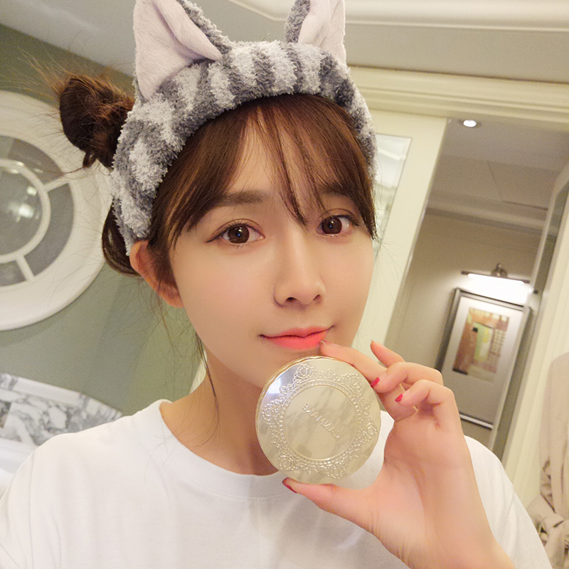 canmake粉饼皮革测评,funnyelves粉饼和canmake蜜粉