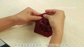 教你折玫瑰千纸鹤,教你折浪漫的樱花球