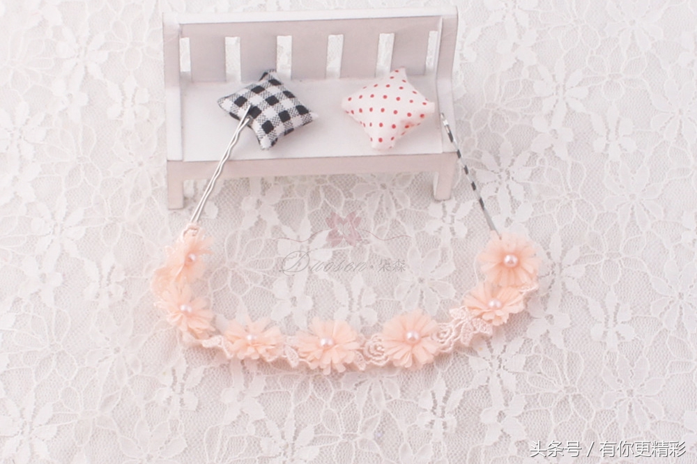 非主流发型发夹,韩式简约花朵发夹