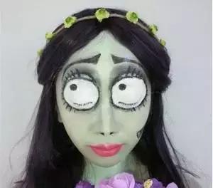 万圣节男生鬼妆简单点,万圣节快速鬼妆教程