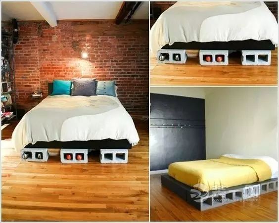 都不认识了！空心砖放屋里逼格如此高毫无违和感