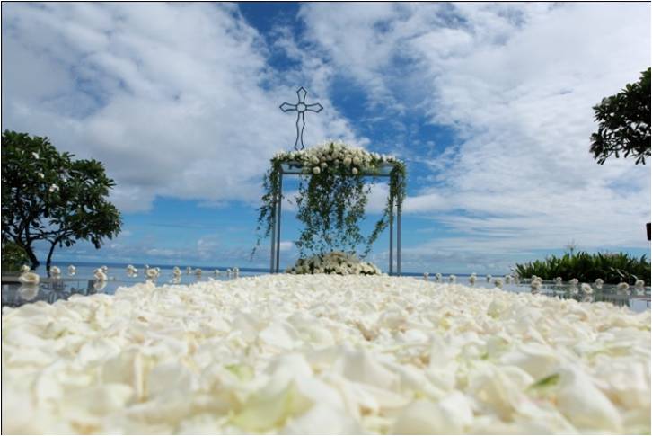 巴厘岛十大婚礼地点,巴厘岛宝格丽酒店明星婚礼