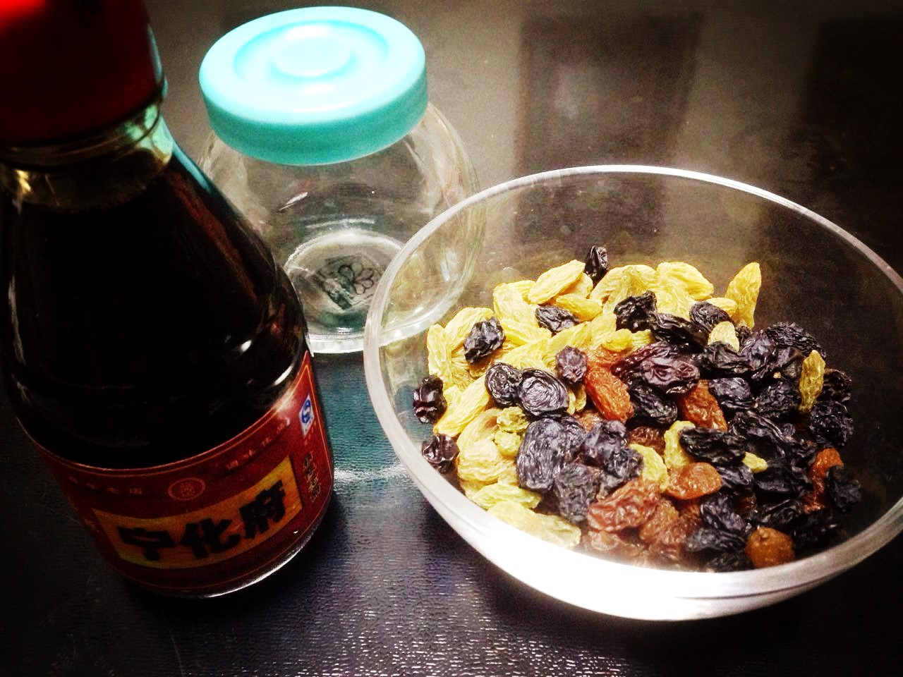 醋泡的葡萄干,醋泡葡萄干能调易瘦体质吗