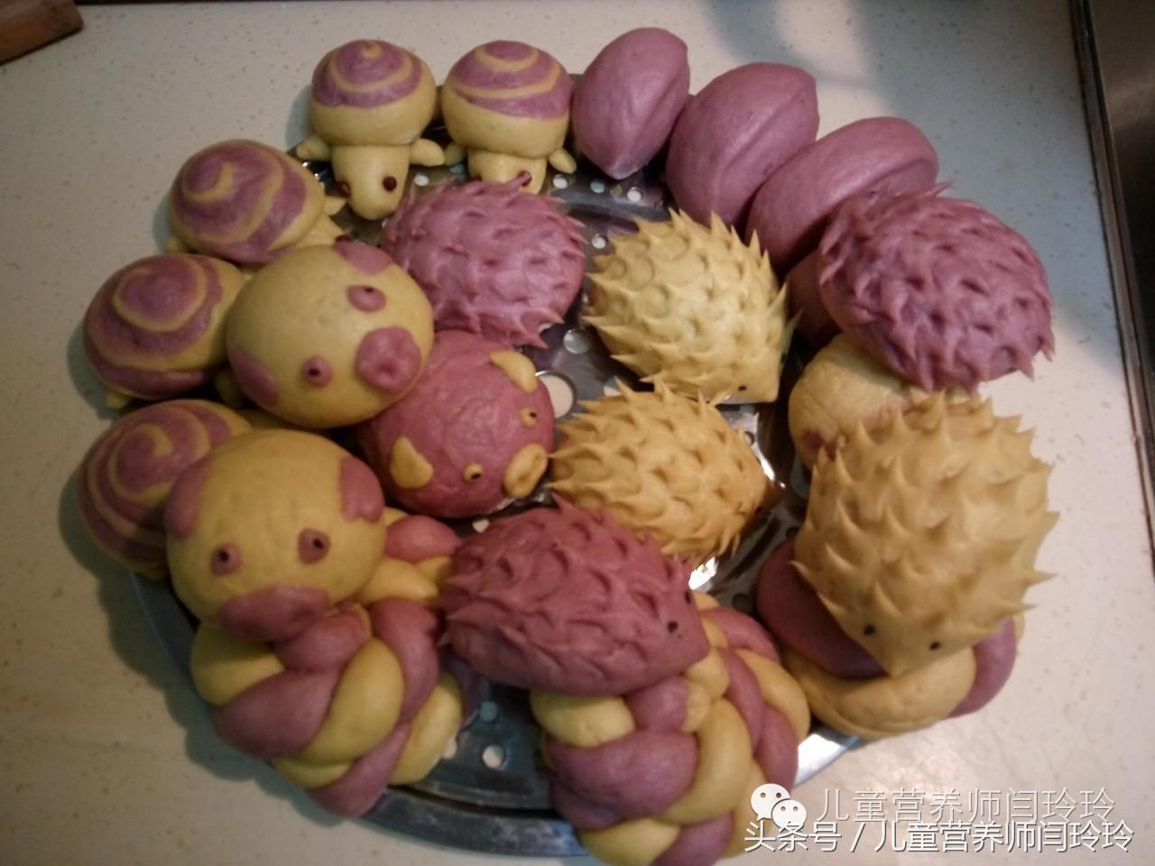 盘点宝宝爱吃的可爱卡通馒头,超可爱的卡通馒头给孩子安排起来