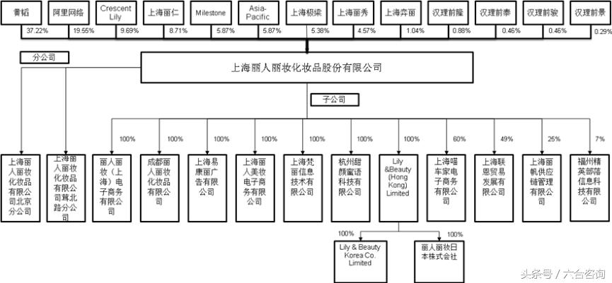 丽人丽妆—签约50多个知名美妆品牌，年销售额超12亿