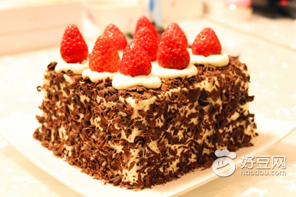 85度c樱桃黑森林蛋糕,黑森林樱桃蛋糕的做法