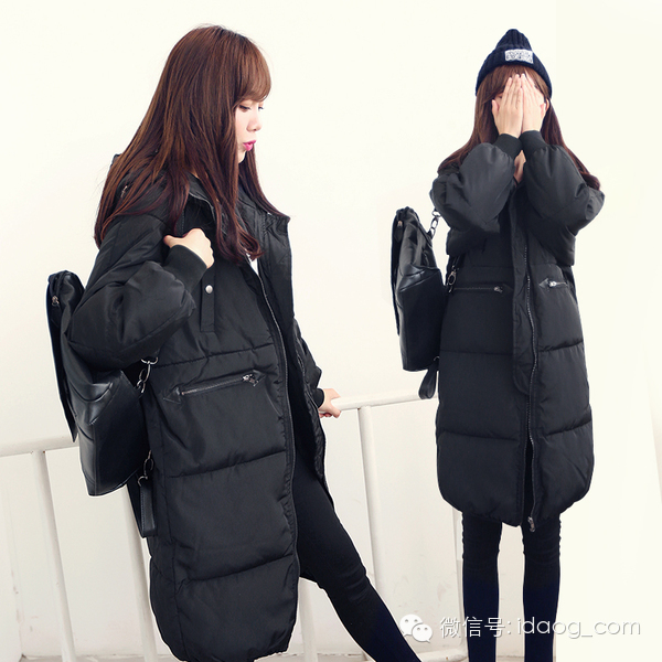 冬季新款韩版时尚年轻减龄棉衣,韩版洋气百搭时尚棉衣