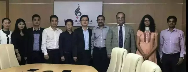 中国手机产业视察团走进Intex、闻尚