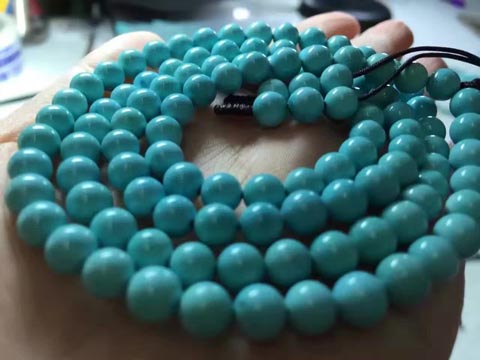 怎么修补绿松石的沙眼,如何修复绿松石珠子