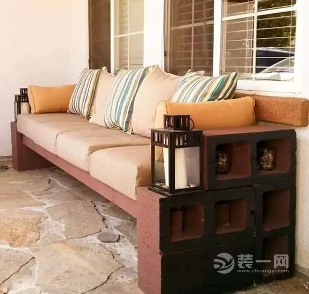 都不认识了！空心砖放屋里逼格如此高毫无违和感