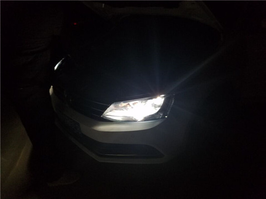 速腾改灯是氙气灯好还是led好,2018款速腾车灯升级案例