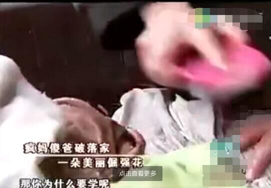 在破落家里，小海萱是朵美丽的坚强花