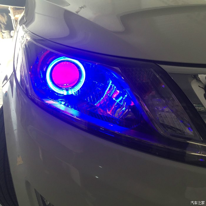 起亚k2车灯怎么换led灯,起亚凯酷k2车灯