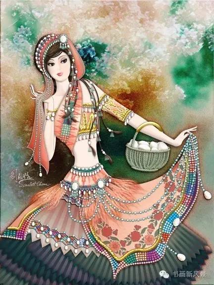 简单又好看的电脑绘画,精美的电脑绘画