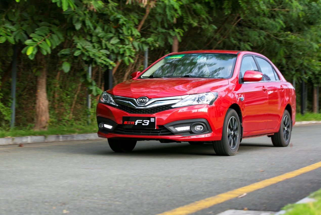 用事实说话的超级混动车,比亚迪f3国民家轿