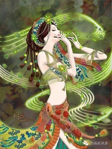 简单又好看的电脑绘画,精美的电脑绘画