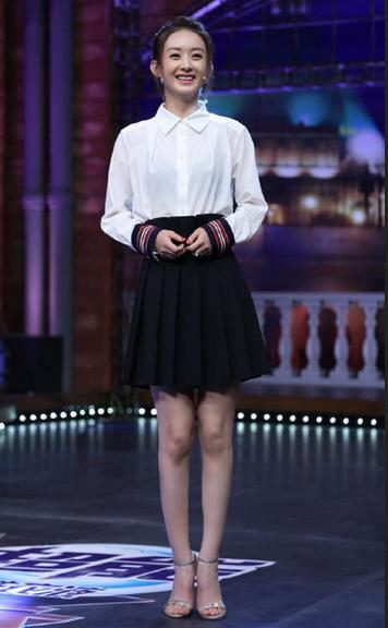 圆脸赵丽颖秒变小v脸,圆脸变v脸的视频