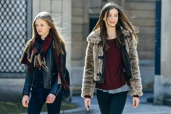 泰迪熊外套穿搭,超好看泰迪熊外套