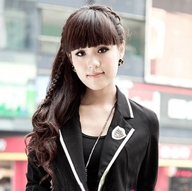 9款时尚发型搭配超养眼,十种烫发平卷发型