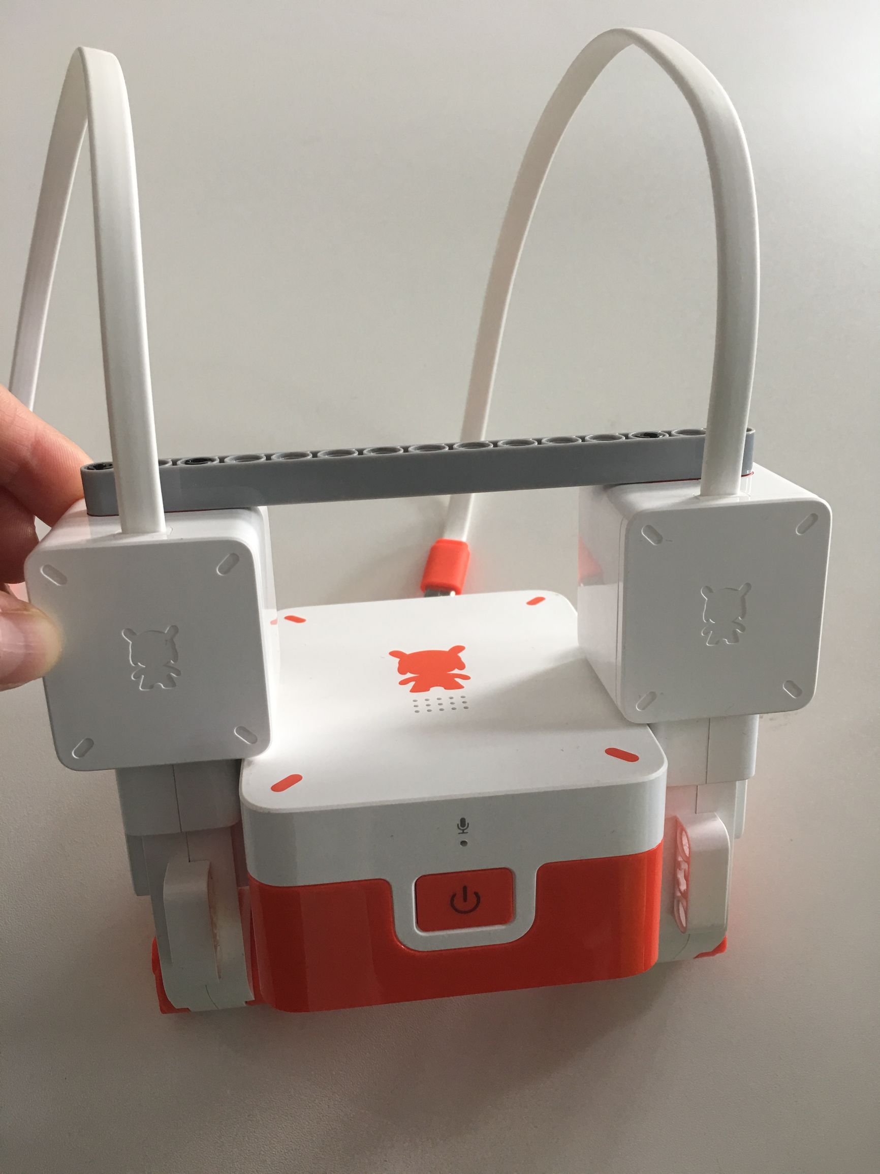 米兔积木机器人任意搭建,米兔积木机器人拼装教程