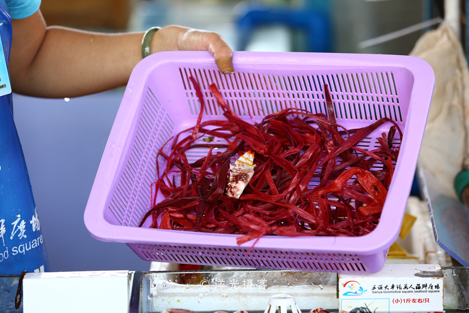 现在的三亚海鲜市场,海鲜市场发现什么东西