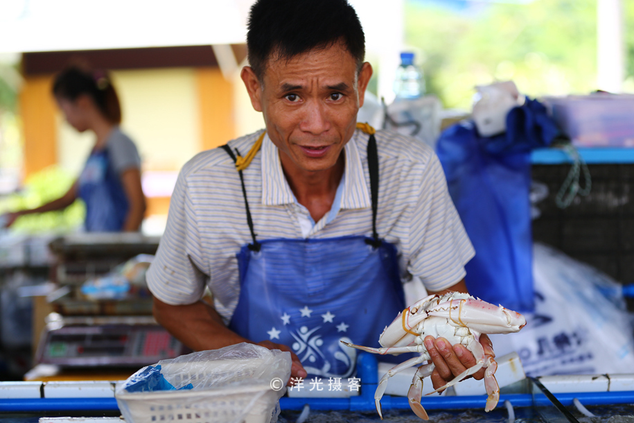 现在的三亚海鲜市场,海鲜市场发现什么东西