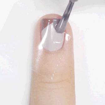 只用单色就能做出好看的美甲,美甲款式图片法式美甲