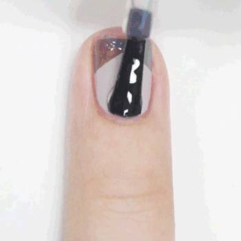 只用单色就能做出好看的美甲,美甲款式图片法式美甲