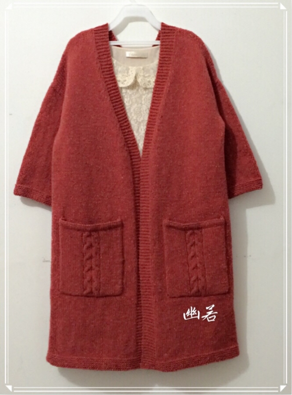 从上往下织的宽松毛衣教程,从下往上织宽松毛衣教程