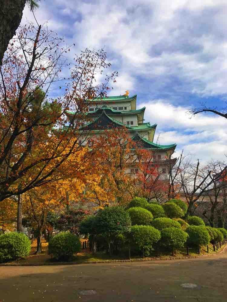 日本自由行京都红叶之旅,日本名古屋红叶风景