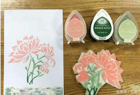 手工橡皮章雕刻留白方法,橡皮手工章