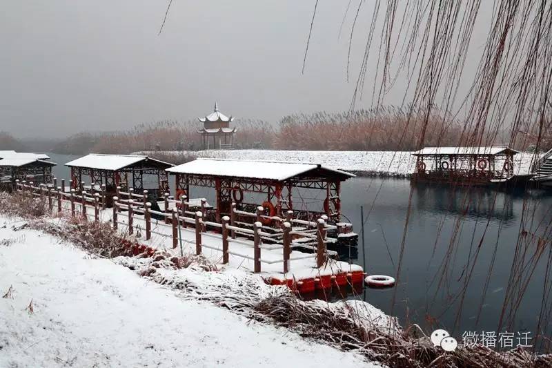 雪中宿迁，素颜都美到窒息！