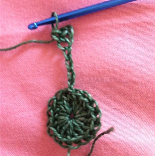 钩海星花样教程,海星毛线编织图解