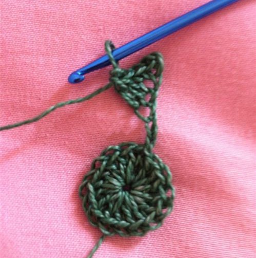 钩海星花样教程,海星毛线编织图解