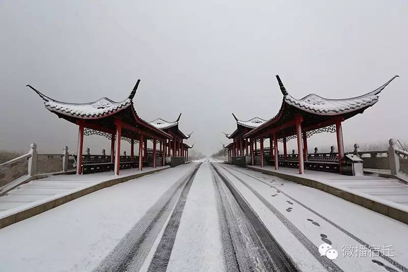 雪中宿迁，素颜都美到窒息！