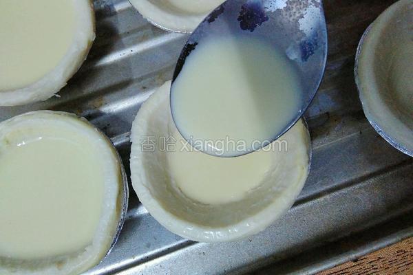 奶香十足的蛋挞的做法,奶香蛋挞超简单自制蛋挞皮版