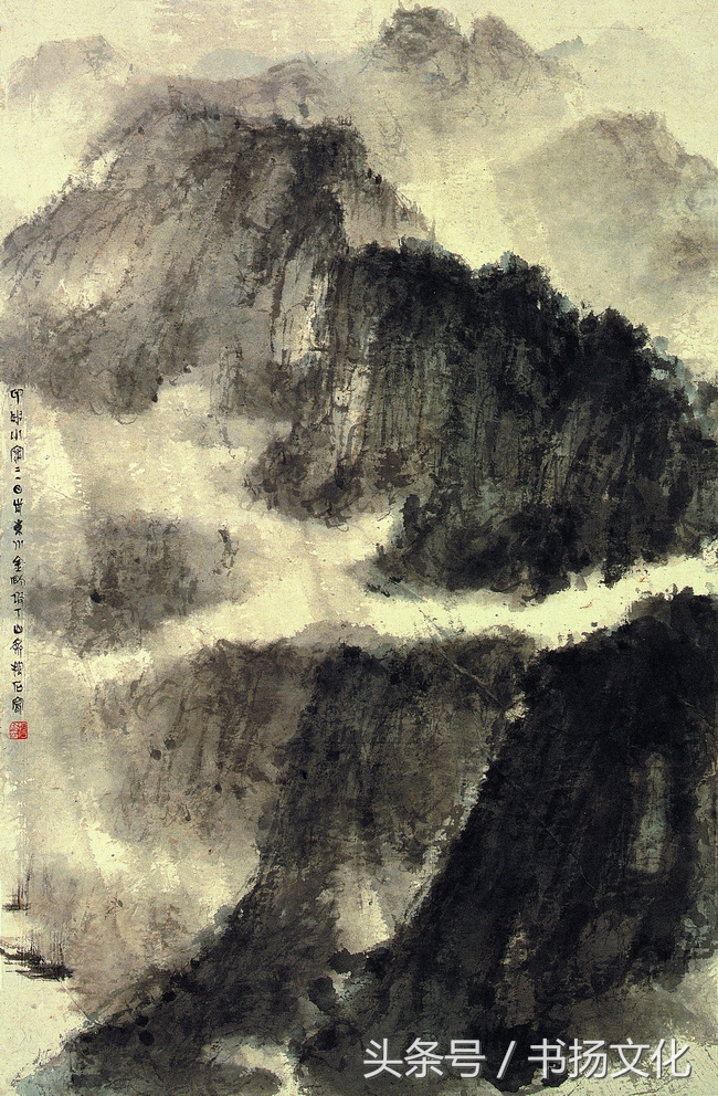 民国山水人物画欣赏,当代著名山水画大师作品